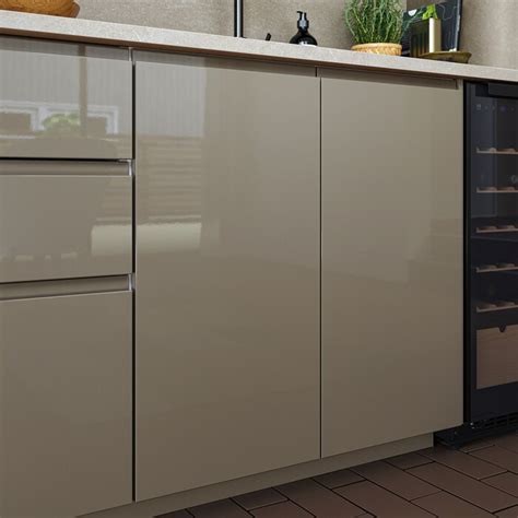 VOXTORP door, high-gloss dark grey-brown, 60x80 cm (235/8x311/2") - IKEA