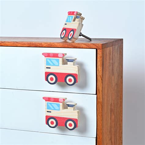 Shop Online Train Pinewood Knob for Kids' Room Decor – Pinch of Pretty