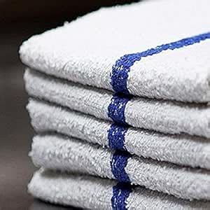 Omni LINENS Bar Mop Cleaning Towels (12 Pack, 16 x 19 Inch) - Cotton ...