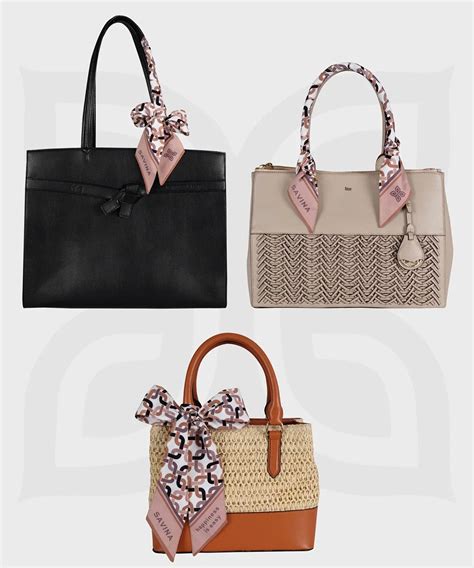 Buy Personalised Skye Twilly Handbag Scarf Online | HIE