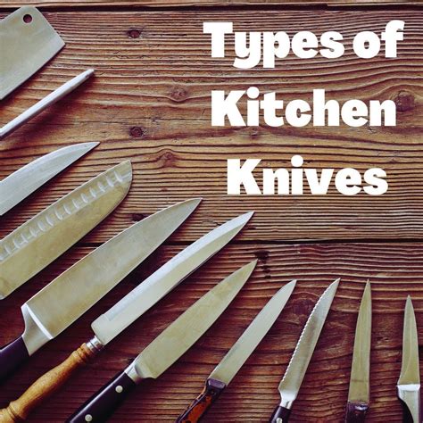11 different types of kitchen knives – Artofit