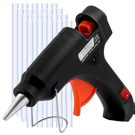 MYFOXI Hot Glue Gun with Refill Sticks for Gluing Crafts, Small Art ...