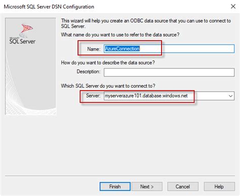 Image result for ODBC Connection to Azure SQL Database
