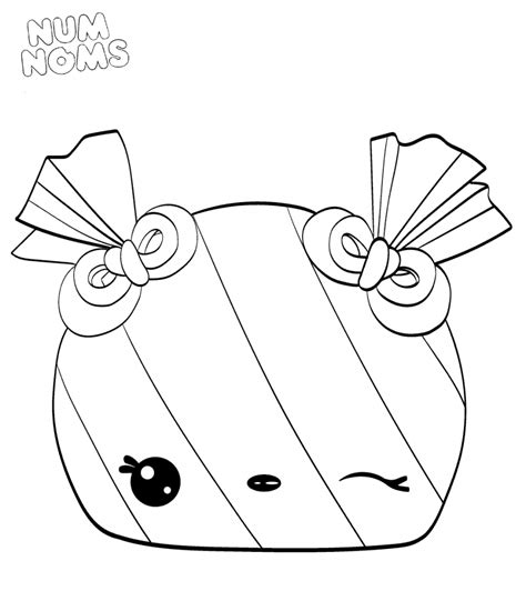 Num Nums - Free Coloring Pages