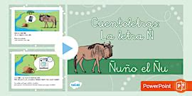 Cuentoletras: La letra R