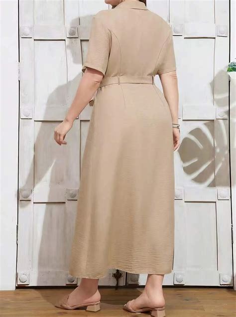 Plus Size Tie Up A-Line Dress | Savana | Bestsellers