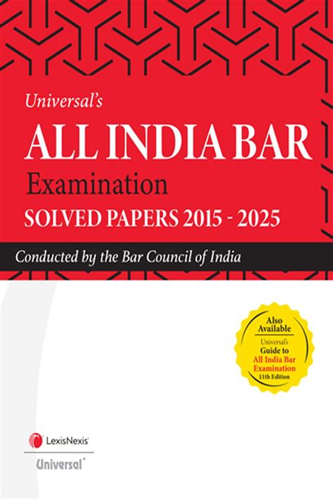 Buy All India Bar Examination (AIBE) Book : Solved Papers 2015-2025