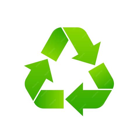 Recycling icoon Afval Recycling symbool Hergebruik concept Vector ...