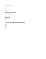 Image result for An Example for Algorithm Workbench Example