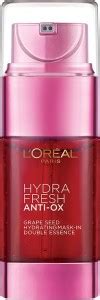 L'Oréal Paris Hydrafresh Anti-Ox Grape seed Hydrating Double Essence ...