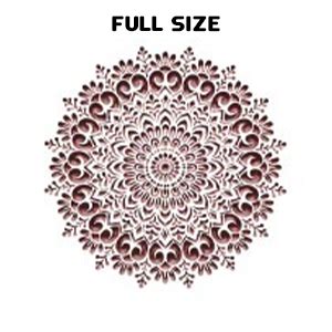 Large Wall Painting Mandala Stencil for Wall Painting Easy manadala ...