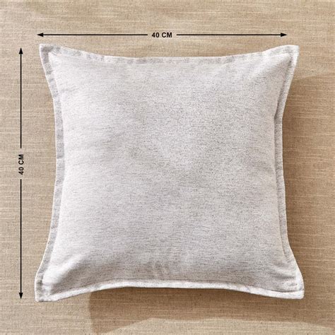 Buy Drift Set of 2 Cushion Covers with Flange - 40x40cm from Home ...