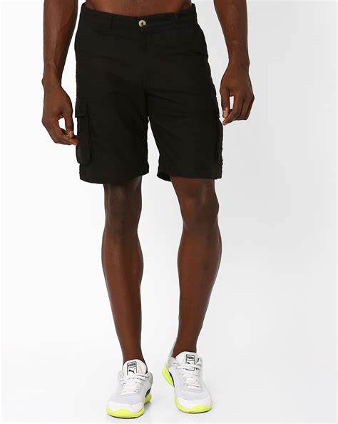 Buy Black Now Or Never Relaxed Fit Convertible Track Pants | AJIO