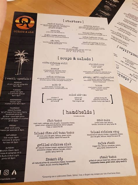 Oceans & Ale Restaurant