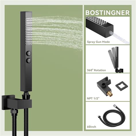 Bostingner Shower Faucets Sets Shower System with Body Jets, India | Ubuy