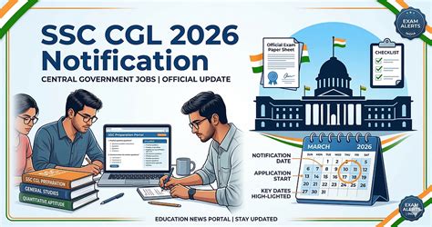SSC CGL 2026 Notification: Expected Vacancies, Exam Dates, and ...