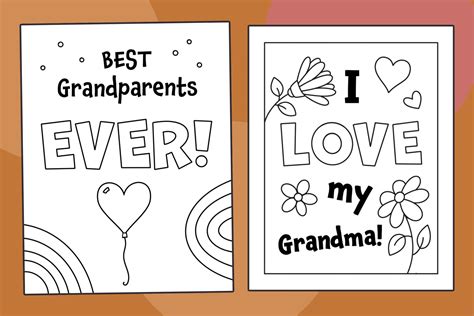 The Best Grandparent's Day Printables! ⋆ The Hollydog Blog