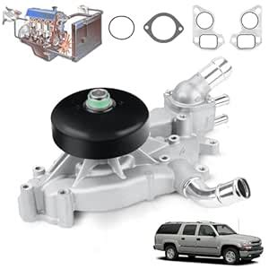 Engine Water Pump Kit AW5104 with Gasket & Thermostat Compatible With ...