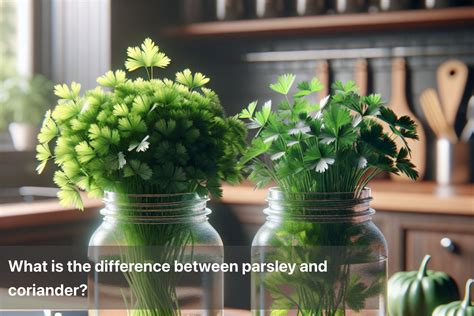 Parsley vs. Coriander: Key Differences