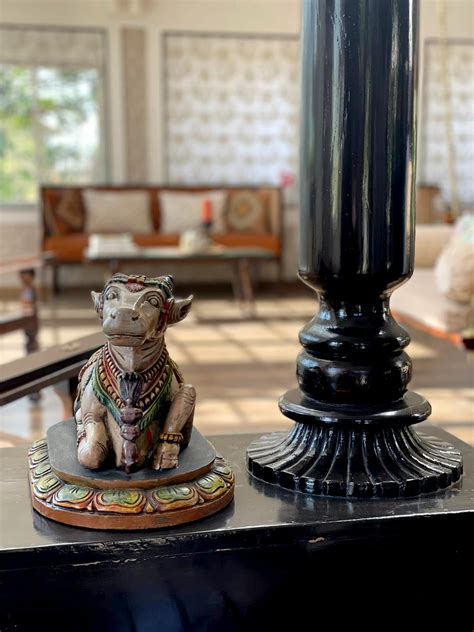 Trio Wood carved Panel Lord Vishnu & Krishna Temple Mandir Design ...