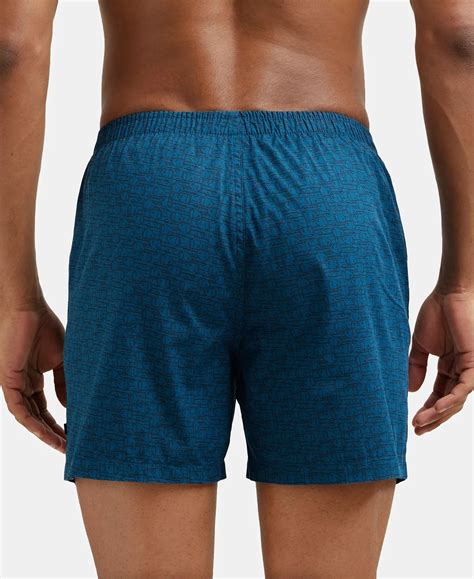 Buy Super Combed Mercerized Cotton Woven Printed Inner Boxers with ...
