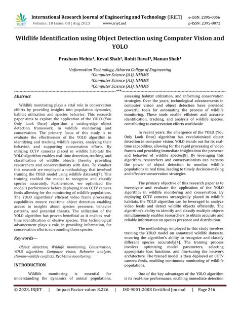 Image result for Computer Vision Wildlife