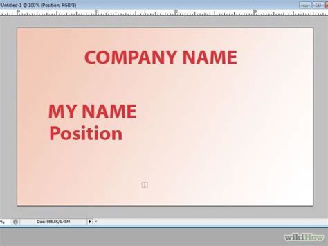 Image result for Create Business Card Using Photoshop