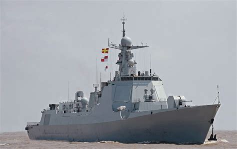 Big Boost to Chinese Navy: launch of 2 types of 052 D guided missile ...