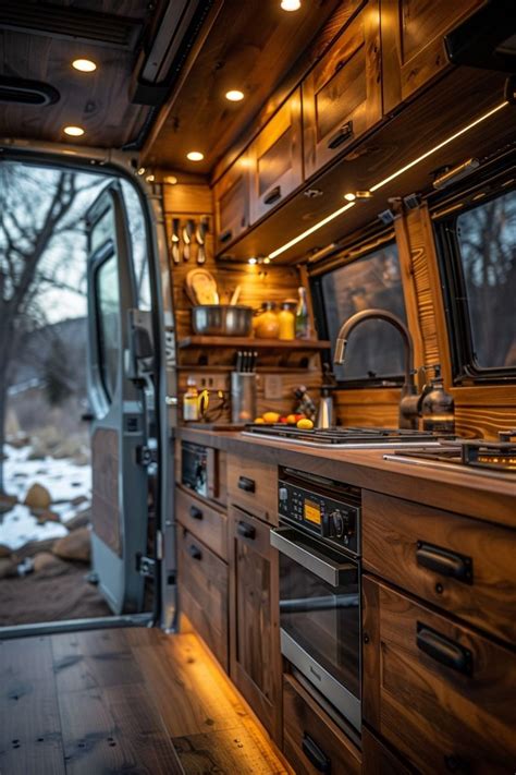 Image result for sprinter van kitchen design