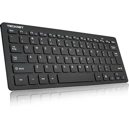 Amazon.in: Buy Wireless Keyboard, TeckNet Ultra Slim 2.4G USB Wireless ...