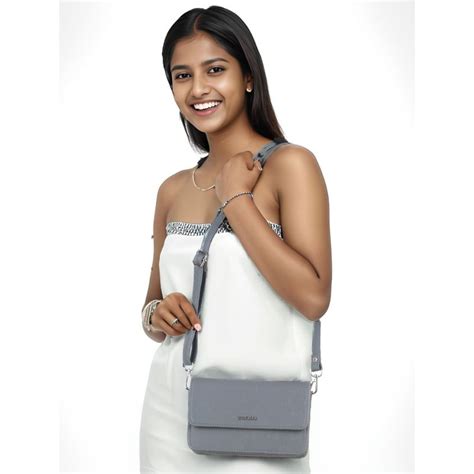 Buy Toteteca Grey Chic Sling Bag Online