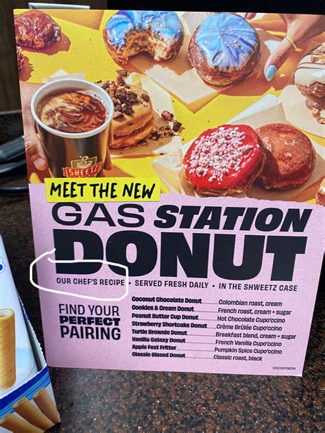 FIRE that chef and bring back the old donuts. : r/sheetz