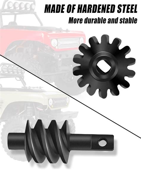 Buy TIKSCIENCE Axle Differentials Gear 13T 14T Steel Gear Upgrade Parts ...