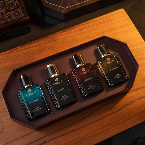Oud Prestige Luxury Men Perfume Gift (Set Of 4 - 30ml Each)