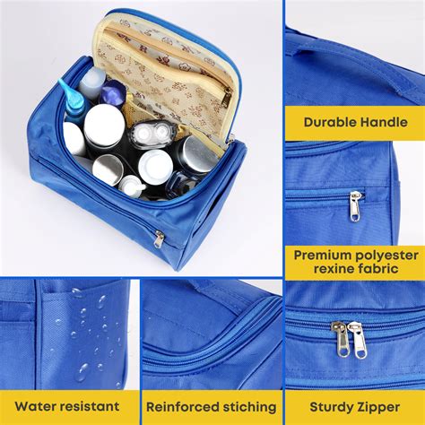 Sakuya Toiletry Bag for Men and Women| Durable Makeup Up Kit Pouch | W