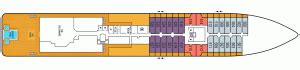 Seabourn Pursuit deck plan | CruiseMapper