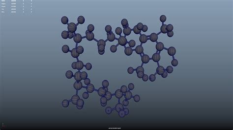 3D Model Vitamin E Molecular Structure - TurboSquid 2192985
