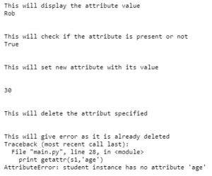 Python Attributes 的图像结果