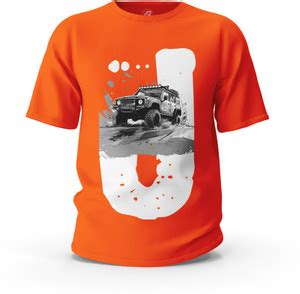 Needles and stitches Self Design Men Round Neck Orange T-Shirt - Buy ...