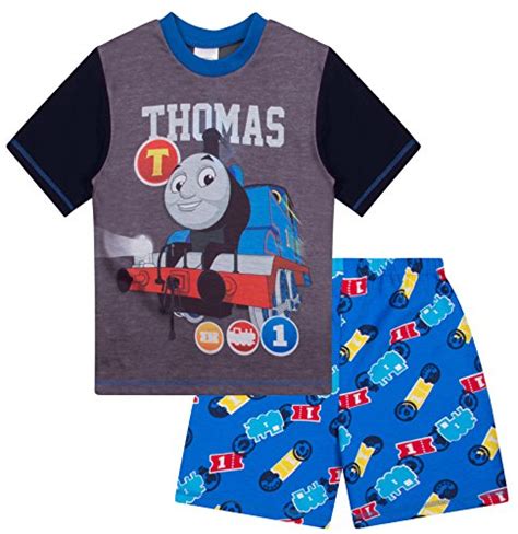 Buy The Pyjama Factory Boys Boys Thomas The Tank Engine Short Pyjamas ...