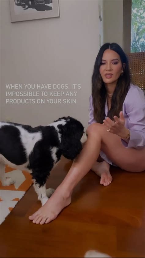 Olivia Munn's feet