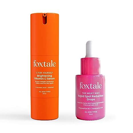 Foxtale Depigmentation Booster | Rapid Spot Reduction Drops 30 ml ...