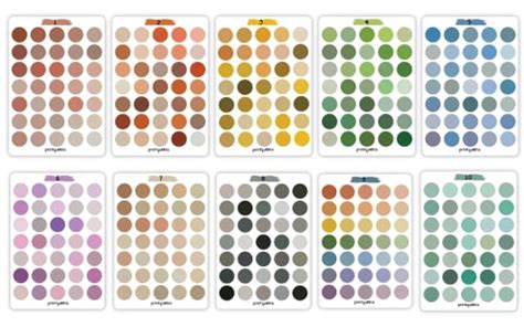 PrintQueens - Circle Journal Stickers, Aesthetic Stickers, Journaling ...
