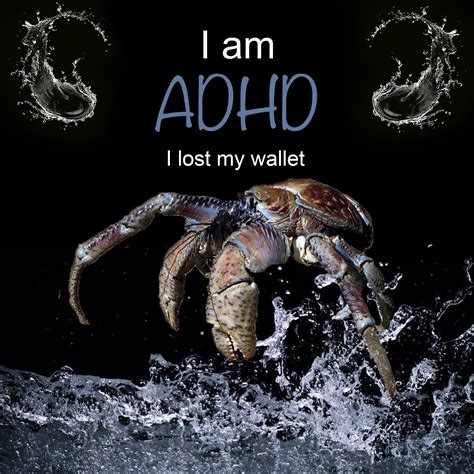Updated “I am ADHD I lost my wallet” meme : r/autismmemes
