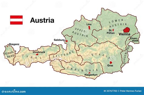Map Of Austrian Cities