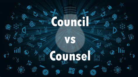 Council vs. Counsel: Grammar Corner - Through Education