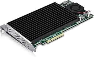 ipolex 4-Port PCIe 3.0 x8 NVMe M.2/U.2 Adapter with PEX8724 Chip, 22110 ...