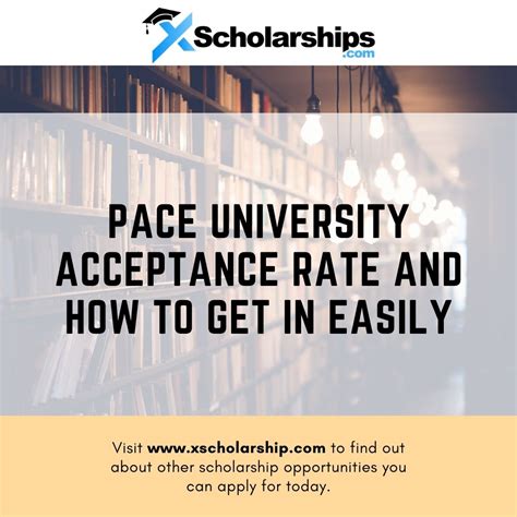 Pace University Acceptance Rate and How to Get in Easily | xScholarship