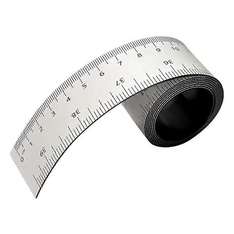 2 Pcs 39.37 Inch Magnetic Ruler Flexible Ruler with Inches and ...
