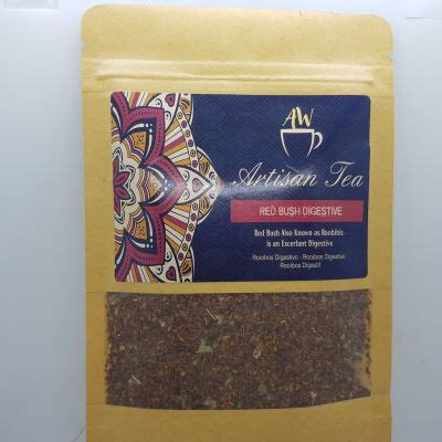 Tea - Artisan Blend - Red Bush Digestive - Crystal Master